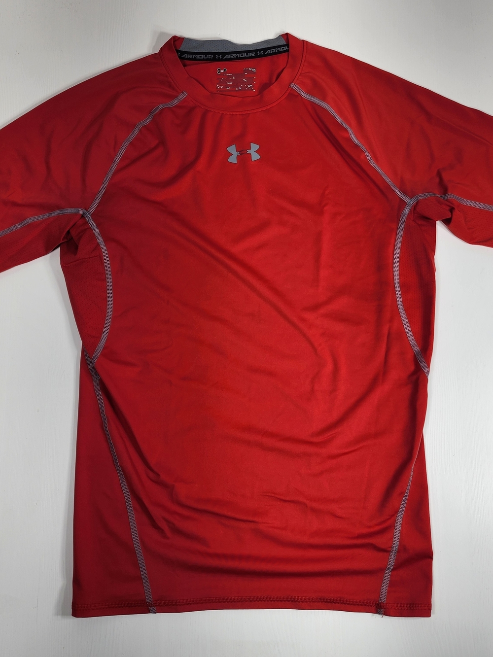 Under Armour Men’s Red Short-Sleeve Compression Shirt